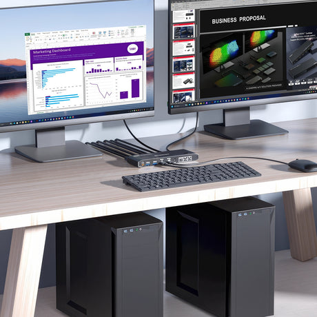 Simplecom desktops, operated by remote control.