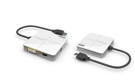 Winstars Gigabit Ethernet dual head display.