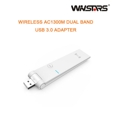 WINSTAR band USB adapter, model AC1300M.