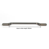 Black Zinc Kitchen Cabinet Handles Drawer Bar Handle Pull 160mm