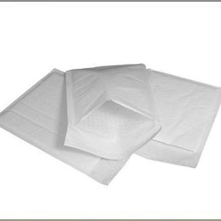 100 Wholesale Pack of 34*24cm White Padded Mailer Bag Envelope