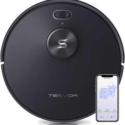 Tesvor S6+ Robot Vacuum Cleaner Mop 2700Pa With Laser Navigation