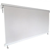 Outdoor Roller Blind Sun Screen Awning With Aluminium Hood