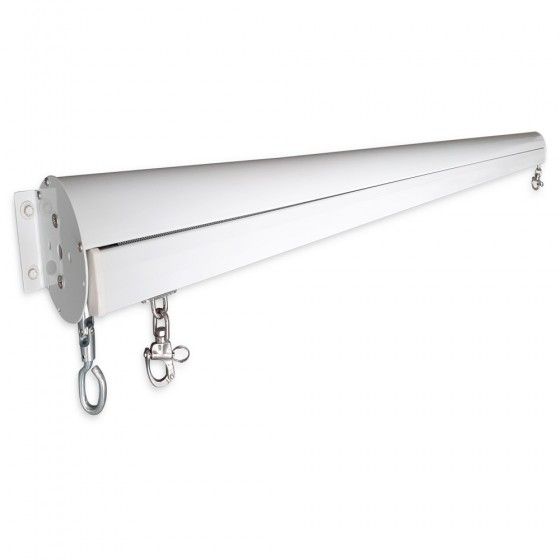 Outdoor Roller Blind Sun Screen Awning With Aluminium Hood