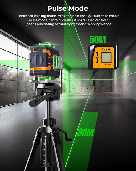 Measuring tools, operated by remote control.