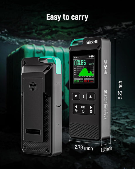 ERICKHILL 3 in 1 EMF Detector, Electromagnetic Field Radiation Detector.