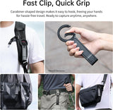 ULANZI MA30 Magnetic Phone Tripod Stand for iPhone - Aluminium Maglock Smartphone Mini Tripod Pocket Cell Phone Stand Dual-Sided Magnet Quick Mount Compatible with iPhone 16 15 14 13 12 Magsafe
(Grey)