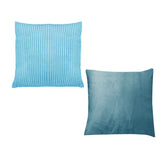 Corduroy cushions.