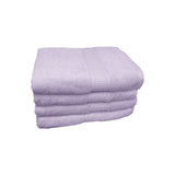Lavender cotton bath towels, 70 x 140cm.