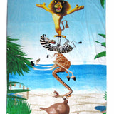 Madacascar Large Cotton Beach Towel 100 x 150 cm