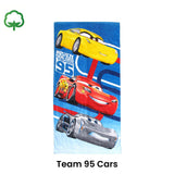 Boys Cartoon Cute Cotton Beach Towel 70 x 140 cm Lighting McQueen Team 95