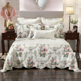 Bianca multi bedspread, king single size.