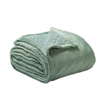 Bianca Mansfield sage blanket, double size.