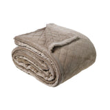 Bianca Mansfield grey blanket, double size.