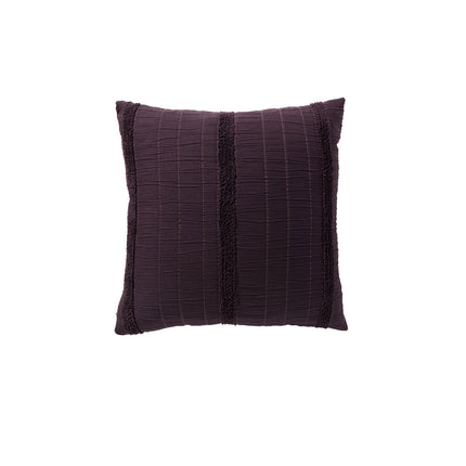 Bianca Malua Grape Velet Square Filled Cushion 43 x 43cm