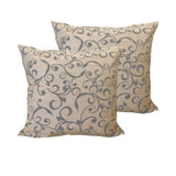 Bianca Keilyn gold pillowcases, 65 x 65 cm.
