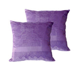 Bianca Trendon purple pillowcases, 65 x 65 cm.