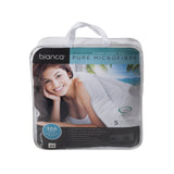 Microfibre quilt, king size.