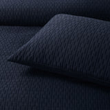 Bianca Burleigh Ink Jacquard Quilt Cover Set Super King