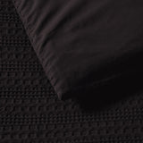 Bianca Kahlani Chocolate Waffle Quilt Cover Set King