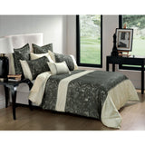 Ivory quilt cover, queen size.