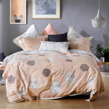 Pink quilt cover, queen size.