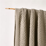 Bianca Sofala Taupe Polyester Chenille Throw Rug 130 x 170 cm