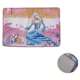 Floor rug, 50 x 75 cm, with a non-slip base.
