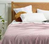 Blush blanket, queen size.