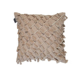Cotton filled cushion.