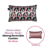 KAAT Amsterdam Phoeby Multi Reversible Oblong Filled Cushion 30cm x 50cm