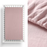 Fitted sheet, twin pack, cot size.