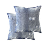 Accessorize Ripped denim cotton pillowcases.