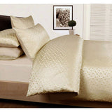 Accessorize cream quilt cover, double size.
