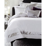 Accessorize white cotton quilt cover, single size.