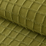 Vintage Design Homewares Parquet Cacti Green Polyester Cotton Quilt Cover Set Double