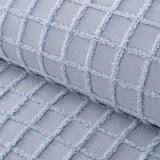Vintage Design Homewares Parquet Snooze Blue Polyester Cotton Quilt Cover Set King