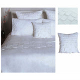 Accessorize white cotton quilt cover, double size.