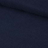 Accessorize Navy Waffle Polyester Quilt Cover Set King