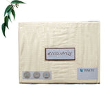 Cream cotton quilt cover, king size, eco friendly.