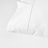 Accessorize 400TC White Bamboo Cotton Sheet Set 40cm Wall King Single