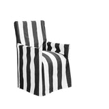 IDC Homewares Director black cotton chair cover.