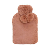 J Elliot Home pink faux fur hot water bottle.