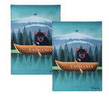 IDC Homewares Christopher tea towels, set of 2.