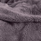 Ardor Teddy Mauve Ultra Soft Cozy Fleece Blanket Queen
