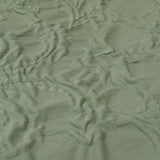 Ardor Adeline Sage Jacquard Damask Quilt Cover Set King