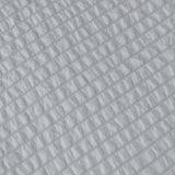 Ardor Ingrid Silver Seersucker Stripe Quilt Cover Set King