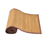 Broad Slat Bamboo Table Runner 140 x 33cm Natural