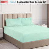 Ramesses Aqua 2000TC Cooling Bamboo Combo Set Queen