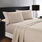 Cotton rich bed sheets, king single size.